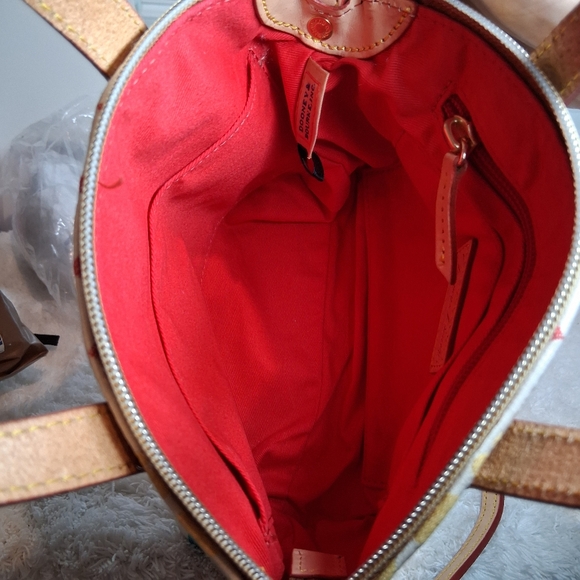 Dooney & Bourke Y2K Ruby Rainbow Candy Hearts Bitsy Satchel Crossbody Bag - Picture 10 of 14